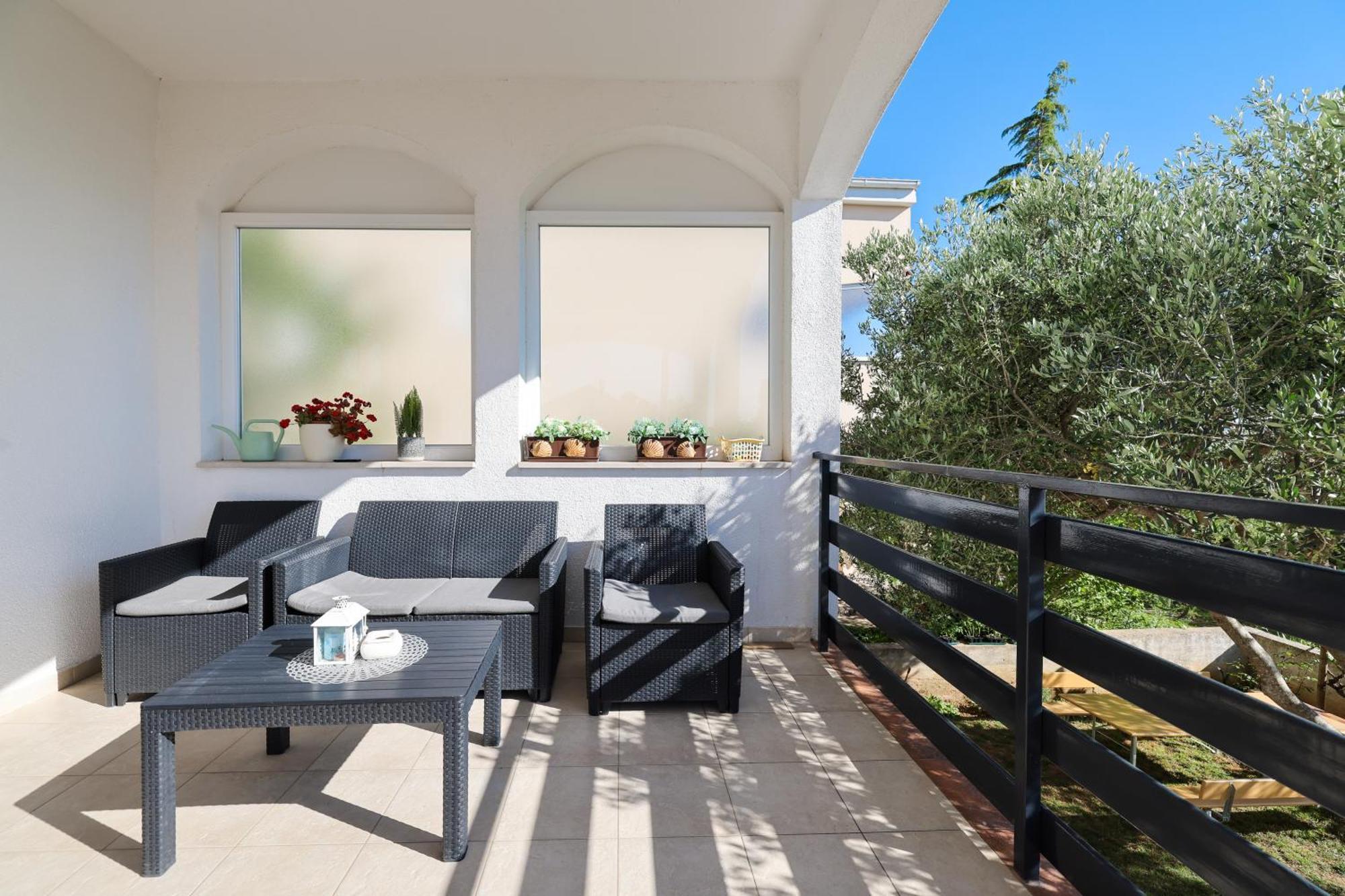 Apartment Pantalon, Big Terrace And Free Parking Задар Экстерьер фото