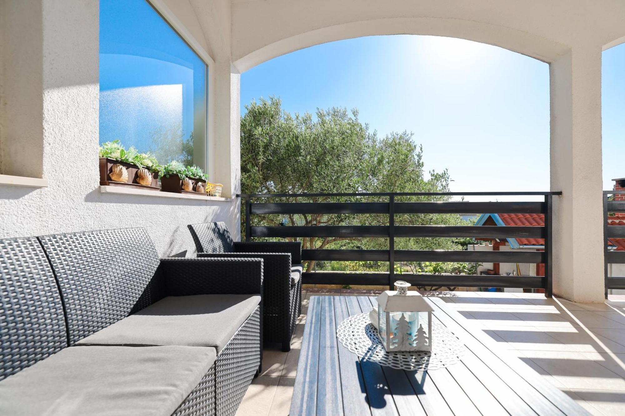 Apartment Pantalon, Big Terrace And Free Parking Задар Экстерьер фото